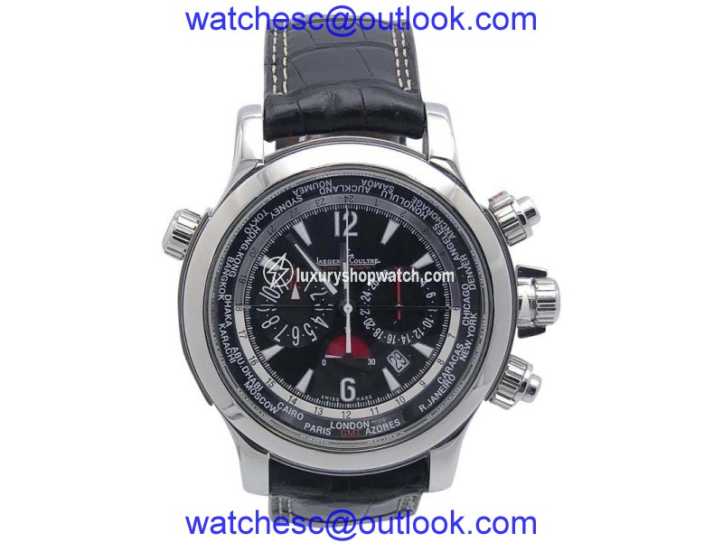 Jaeger LeCoultre Master Compressor 150.8.22 Stainless Steel 45.5mm Mens Watch Jaeger-LeCoultre