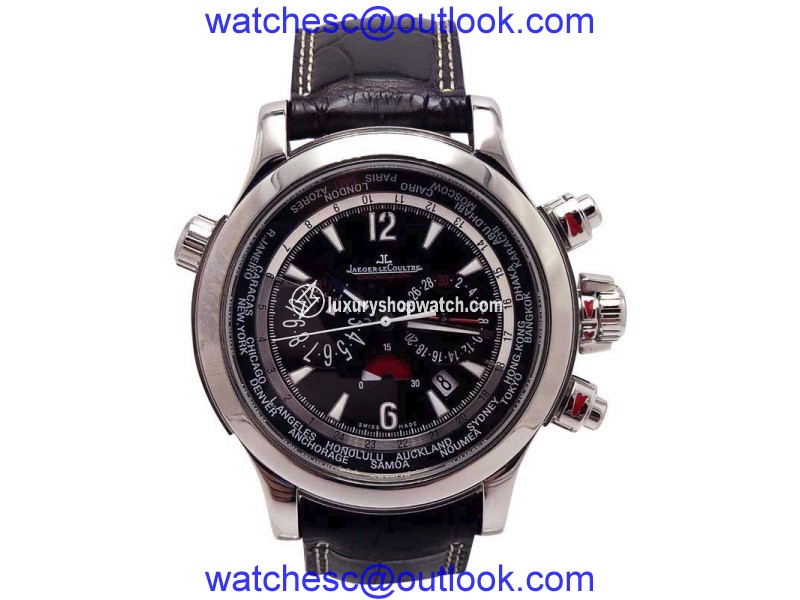 Jaeger LeCoultre Master Compressor World Chronograph Q1768470 Stainless Steel 46mm Mens Watch Jaeger-LeCoultre