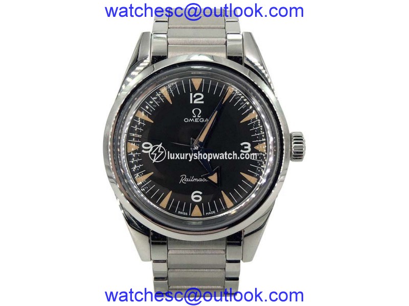 Omega Seamaster Railmaster 60th Anniversary 22010382001002 Stainless Steel Automatic 38mm Mens Watch Omega