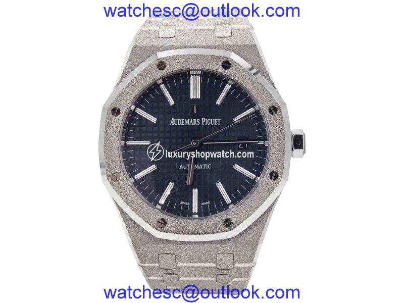 Audemars Piguet Royal Oak 15410BC.GG.1224BC.01 18K White Gold Automatic 41mm Mens Watch Audemars Piguet