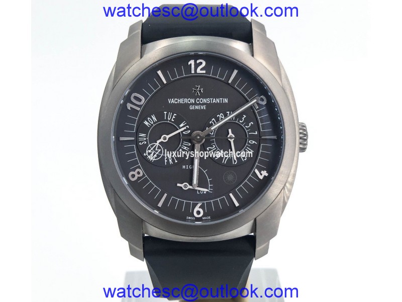 Vacheron Constantin Quai De L'ile 85050/000t-k924I Titanium & Rubber Automatic 41mm Mens Watch Vacheron Constantin