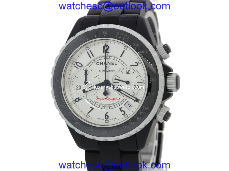 Chanel J12 Superleggera H2039 Black Ceramic & Titanium Automatic 41mm Unisex Watch Chanel