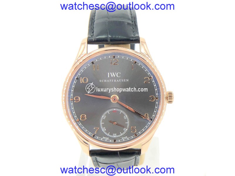 IWC Portuguese IW545406 18K Rose Gold Automatic 44mm Mens Watch IWC