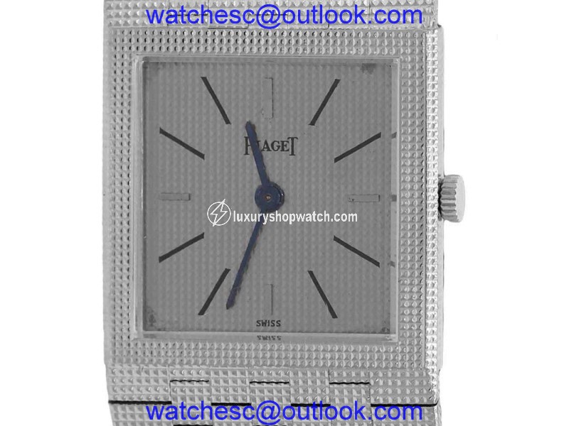 Piaget 9131C4 18K White Gold Manual Vintage 23mm Unisex Watch Piaget