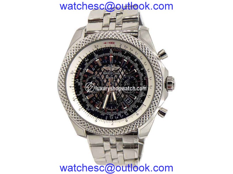 Breitling For Bentley 06 AB061112 Royal Ebony Dial Stainless Steel 49mm Mens Watch Breitling