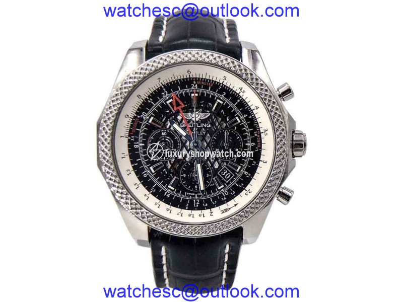 Breitling For Bentley 04 AB043112 Royal Ebony Dial Stainless Steel 49mm Mens Watch Breitling