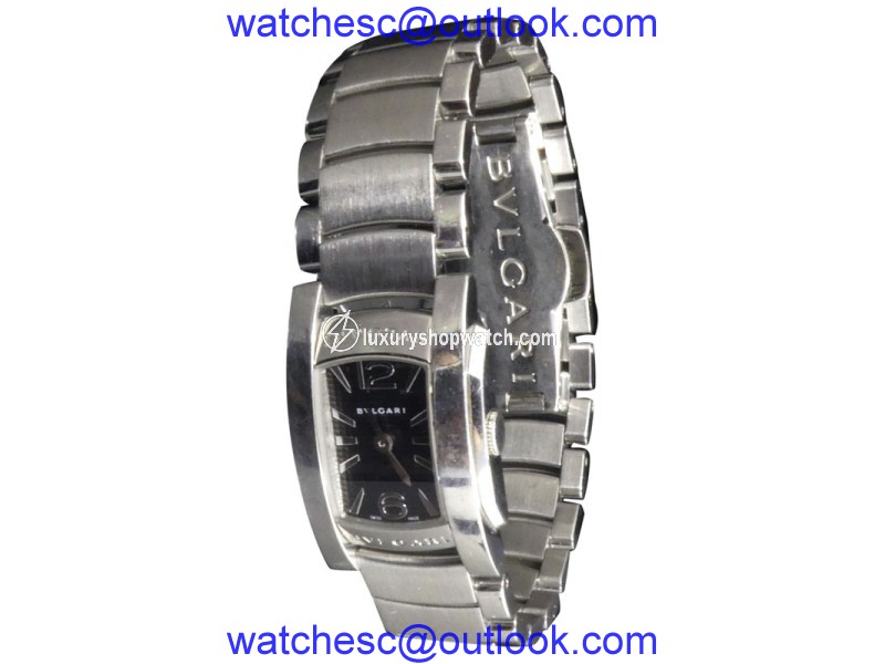 Bulgari Assioma Stainless Steel Quartz Silver 26mm Womens Watch Bulgari