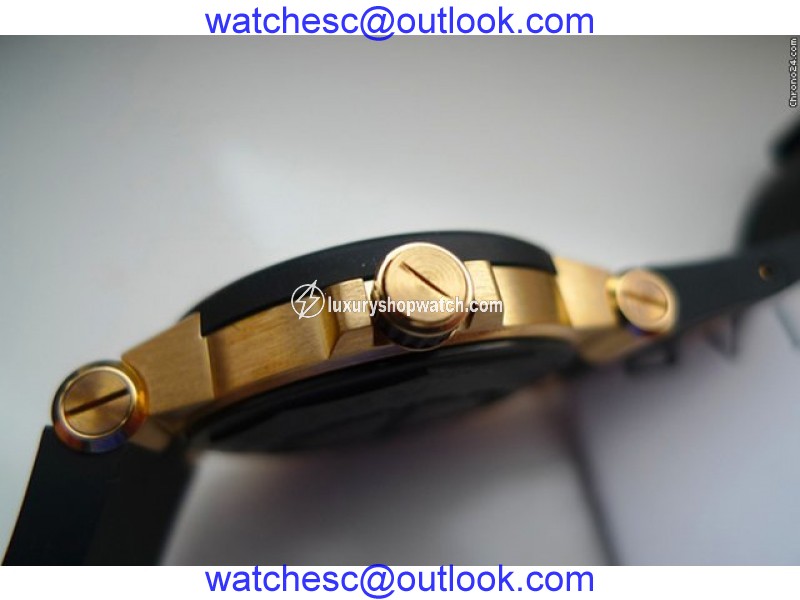 Bulgari Diagono DG35BGVD Yellow Gold 35mm Watch Bulgari