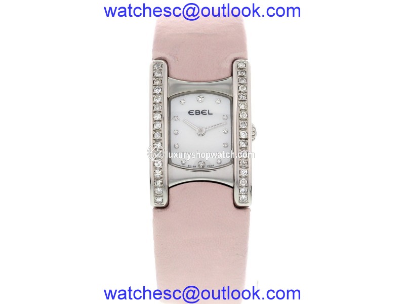 Ebel E9057A21 Beluga Stainless Steel with Diamonds Womens Watch Ebel