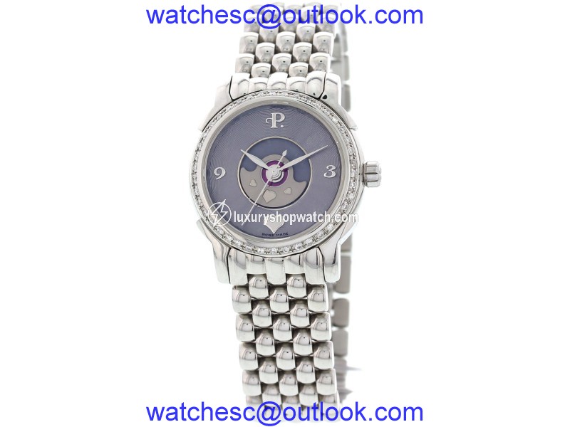 Perrelet Lady Tempest Stainless Steel Mother of Pearl Dial Automatic 30mm Womens Watch Perrelet