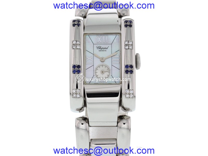 Chopard La Strada 41/8380 Stainless Steel Diamond and Sapphire 24mm Watch Chopard