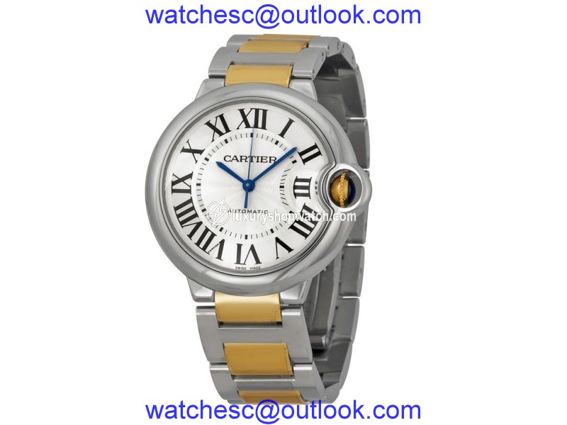 Cartier Ballon Bleu W2BB0012 18K Yellow Gold/Stainless Steel Automatic 36mm Unisex Watch Cartier