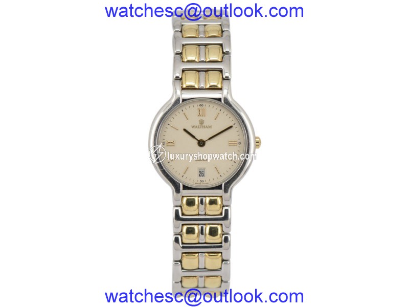Waltham 53270.26 Stainless Steel & Gold Plated 25.5mm Womens Watch Waltham