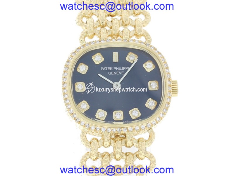 Patek Philippe Ellipse 4133/1 18K Yellow Gold Vintage 23mm Womens Watch Patek Philippe