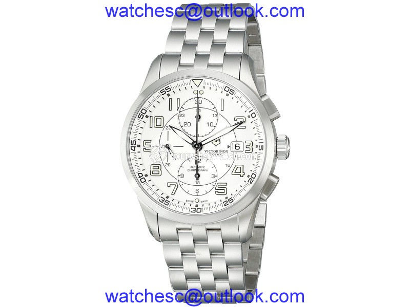 Victorinox Swiss Army Maverick 241621 Stainless Steel Automatic 44mm Mens Watch Victorinox
