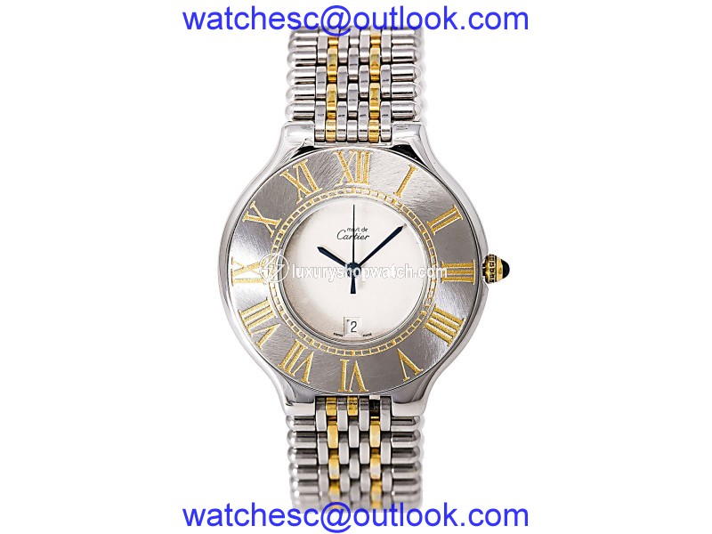Cartier Must 21 1340 Stainless Steel 28mm Womens Watch Cartier