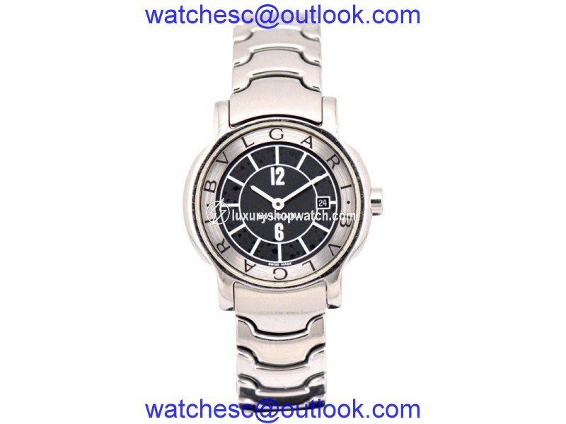 Bulgari Solotempo ST29S Stainless Steel Quartz 29mm Womens Watch Bulgari