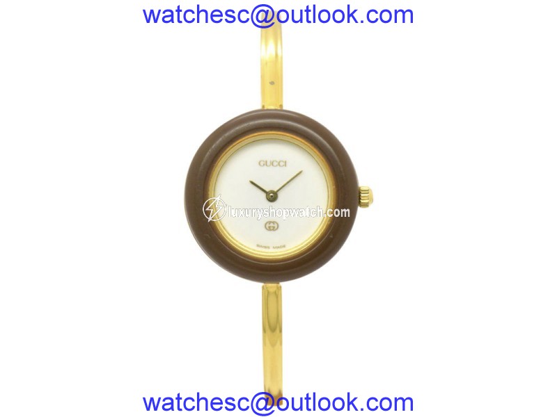 Gucci 1100-L Gold Plated Vintage 26mm Womens Watch Gucci
