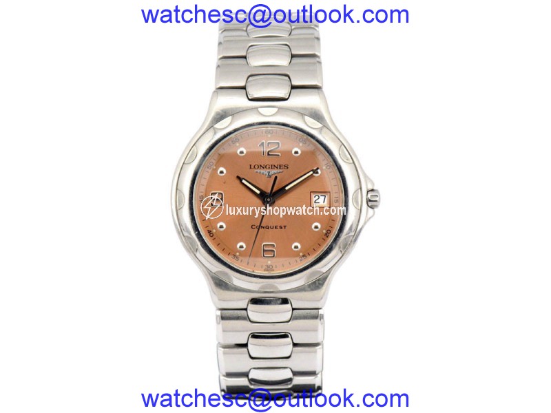 Longines Conquest L1.631.4 Stainless Steel Quartz 35mm Mens Watch Longines