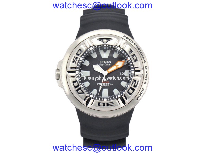 Citizen Promaster B873-S026547 Stainless Steel & Black Dial 48mm Mens Watch Citizen
