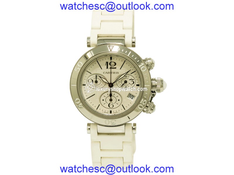Cartier Pasha W3140005 3129 Stainless Steel Quartz 37mm Unisex Watch Cartier