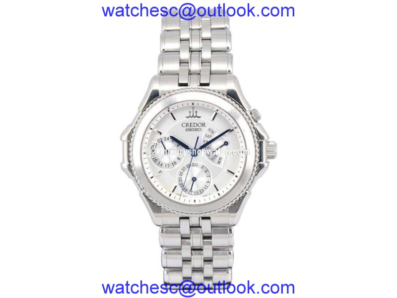 Seiko Credor 4S77-0A20 Stainless Steel Automatic 40mm Mens Watch Seiko