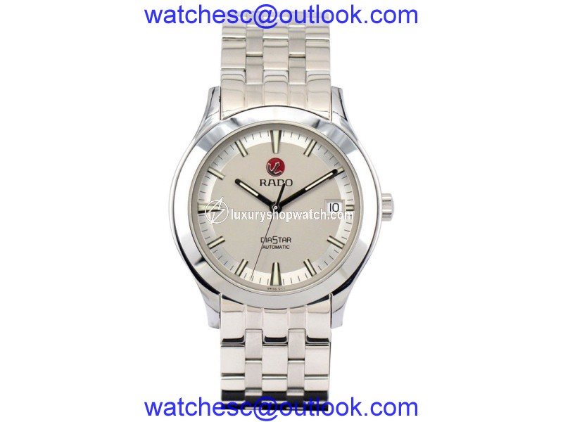 Rado Dia Star 658.0659.3 Stainless Steel Automatic 37mm Mens Watch Rado