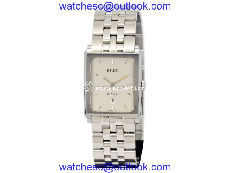 Rado Dia Star 160.0442.3 Stainless Steel Quartz 25.5mm Mens Watch Rado