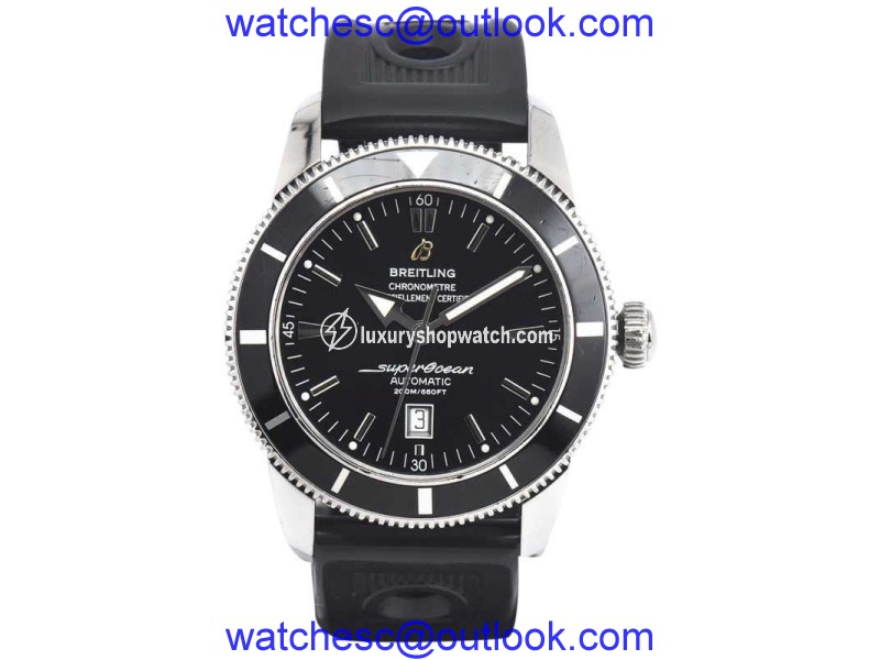 Breitling Superocean Heritage A17320 Stainless Steel & Rubber Automatic 45mm Mens Watch Breitling