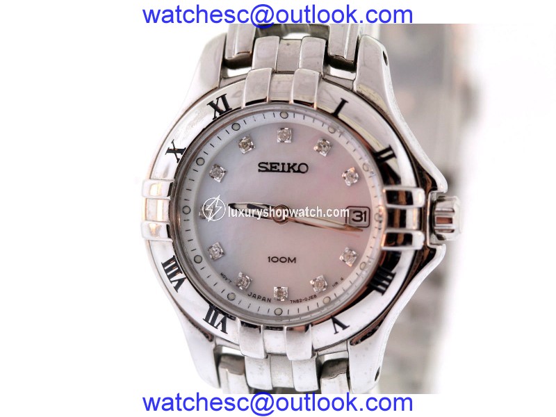 Seiko SXDA31 Stainless Steel Quartz 26mm Womens Watch Seiko