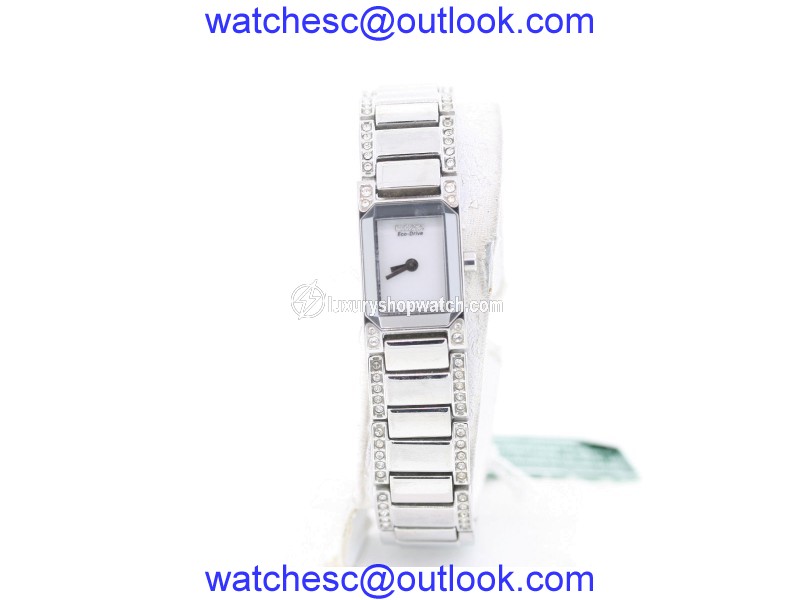 Citizen EG2770-52A Stainless Steel & Crystal Accented 17mm Womens Watch Citizen