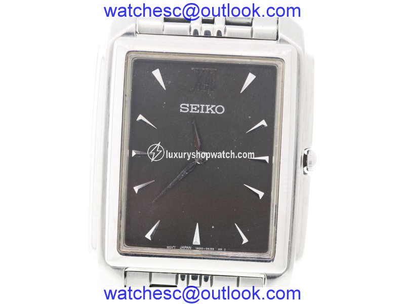 Seiko Stainless Steel Quartz 30mm Mens Watch Seiko