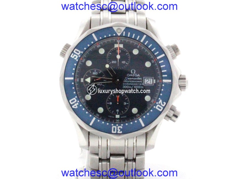 Omega Seamaster 2599.80 Stainless Steel & Blue Dial Automatic 42mm Mens Watch Omega