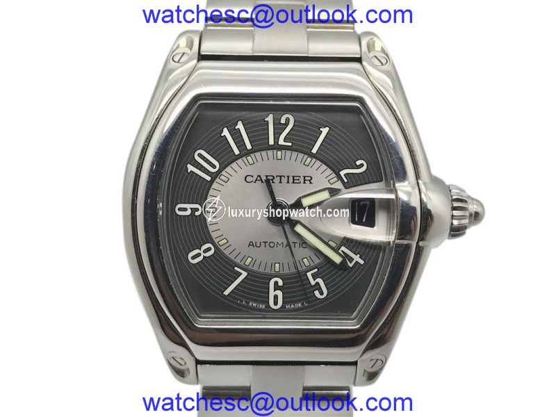 Cartier Roadster W62025V3 Stainless Steel Automatic 38mm Mens Watch Cartier