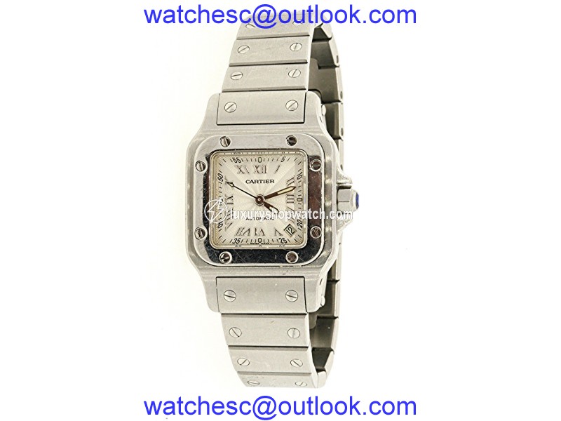 Cartier Santos Galbee 2423 Automatic Stainless Steel 24mm Womens Watch Cartier
