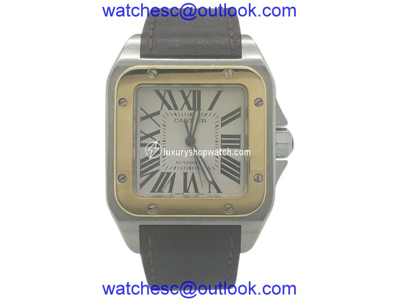 Cartier Santos XL W20072X7 38mm Mens Watch Cartier