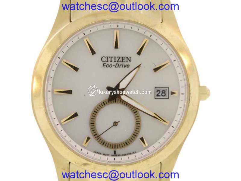 Citizen BV1012-51P Gold Tone Stainless Steel 37mm Mens Watch Citizen