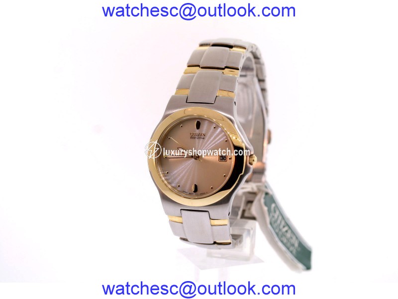 Citizen BM0334-56P Two-tone Stainless Steel Champagne Dial 37mm Mens Watch Citizen