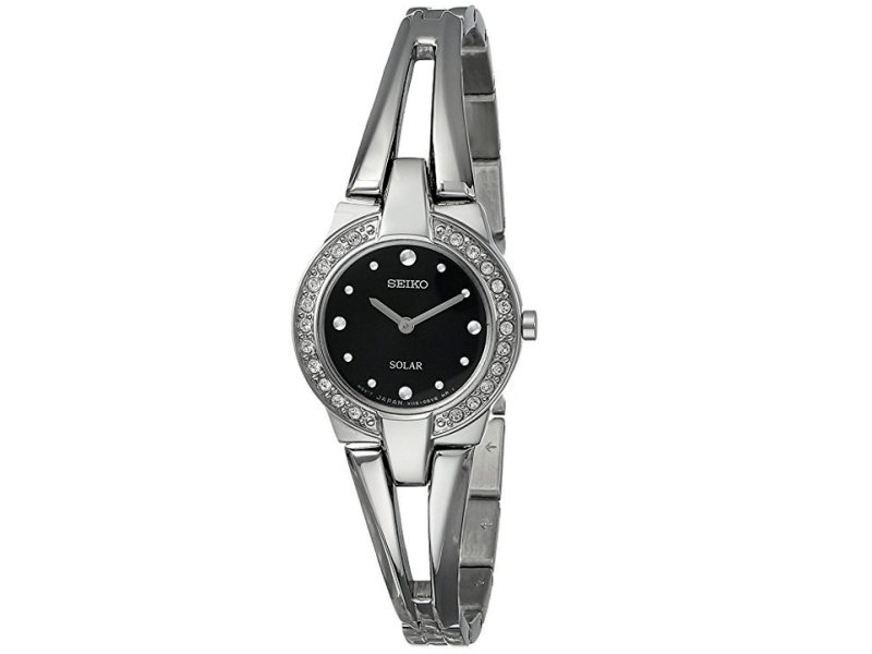 Seiko SUP205 Stainless Steel with Crystal Quartz 22mm Womens Watch Seiko