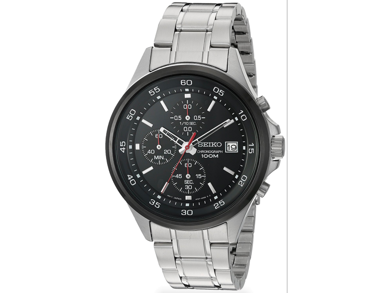 Seiko Chronograph SKS491 Stainless Steel Quartz 43mm Mens Watch Seiko