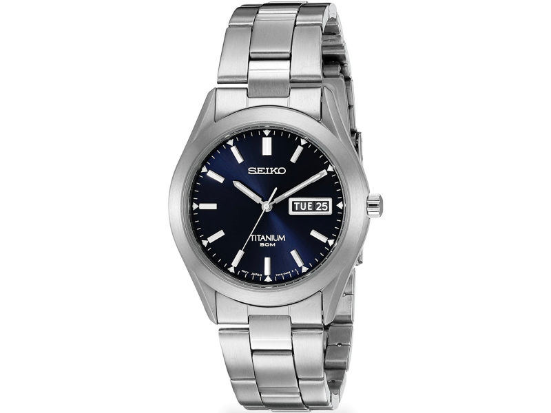 Seiko SGG709 Titanium Quartz 37mm Mens Watch Seiko