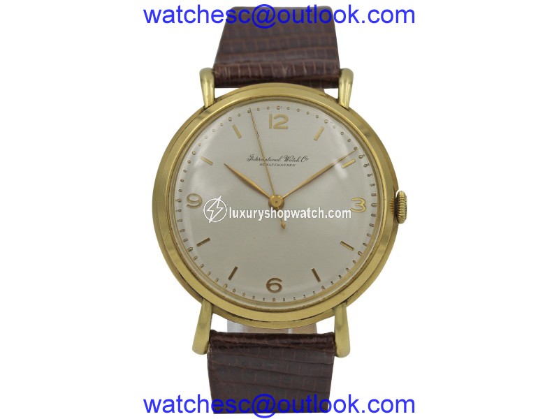 IWC Schaffhausen 18K Yellow Gold Manual Winding Watch IWC