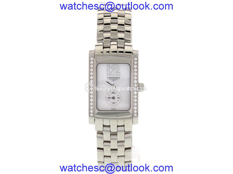 Longines DolceVita Stainless Steel With Diamonds L5.155.0 Ladies Watch Longines