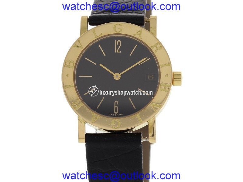 Bulgari BB 30 GL 18K Yellow Gold Ladies Watch Bulgari