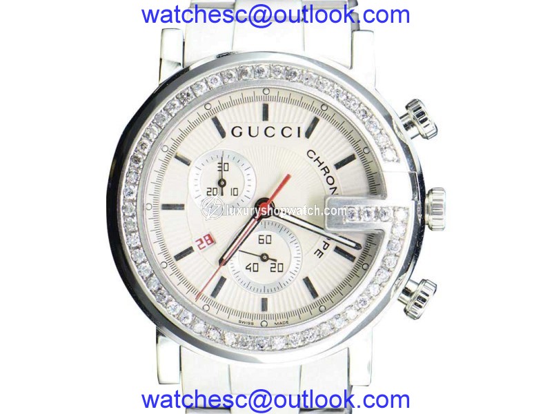 Gucci YA101339 Stainless Steel Quartz 44mm Mens Watch Gucci