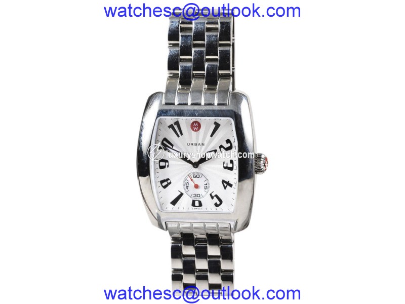 Michele "Urban" Stainless Steel Silver Dial Quartz Unisex Watch Michele