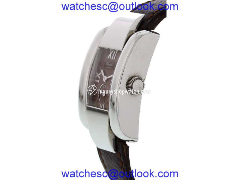 Chopard La Strada 8357 Stainless Steel & Leather Quartz24mm Womens Watch Chopard