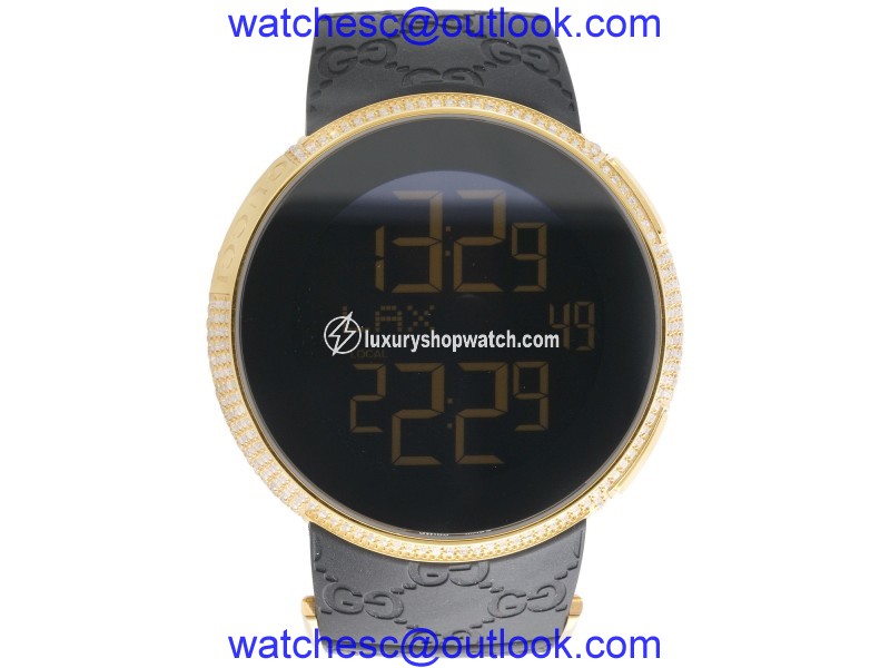 Gucci YA114207 Yellow PVD Stainless Steel 44mm Mens Watch Gucci