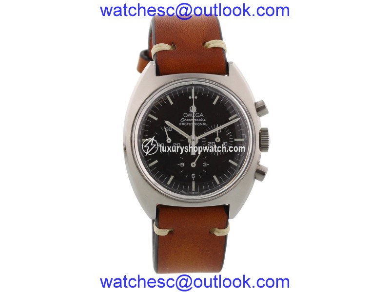 Omega Seamaster 145.016-68 Stainless Steel Black Dial Automatic 35mm Mens Watch Omega