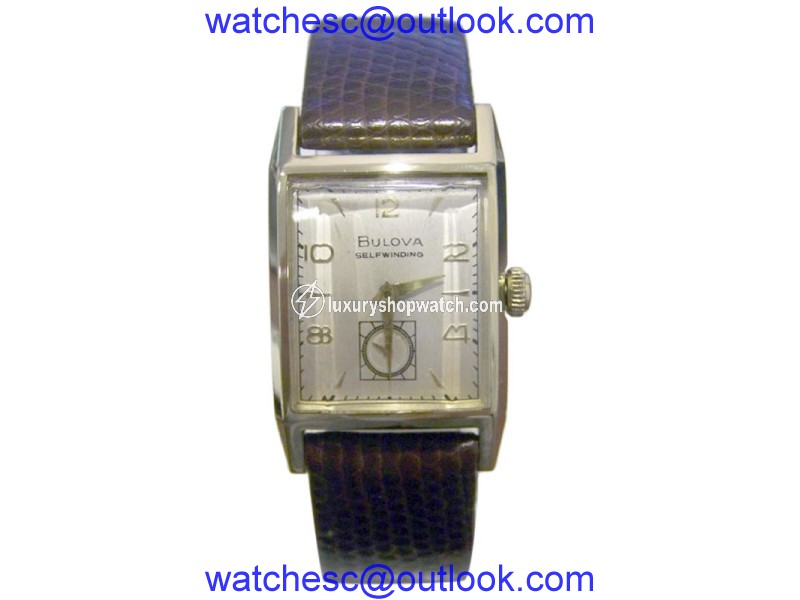 Bulova 14K Yellow Gold Automatic 24.5mm Mens Watch Year 1951 Bulova